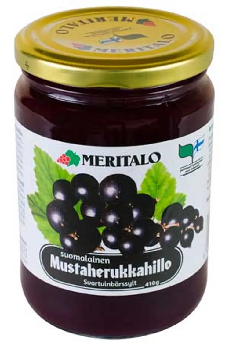 Meritalo Suomalainen Mustaherukkahillo 410g