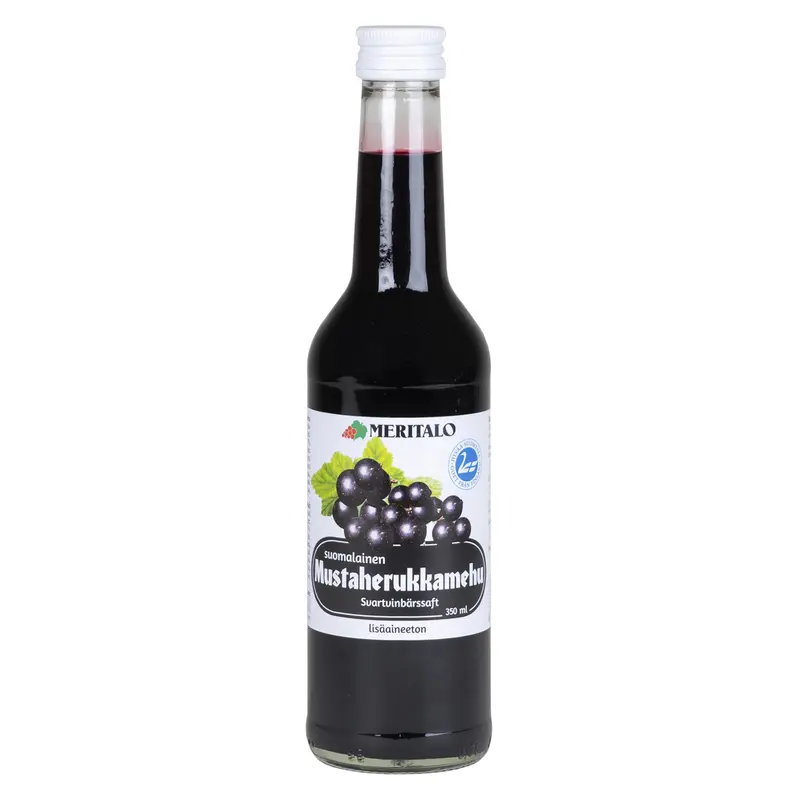 Meritalo Suomalainen Mustaherukkamehu 350ml