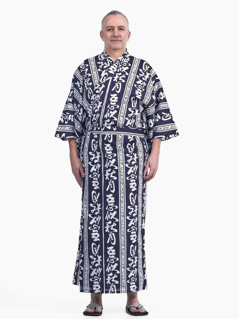 Miesten Ryokan Yukata-kimono