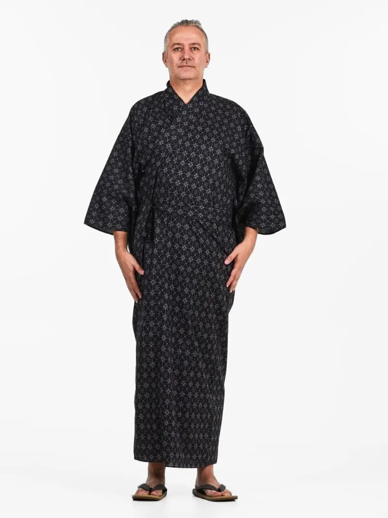 Miesten Yukata Hishigata Kimono