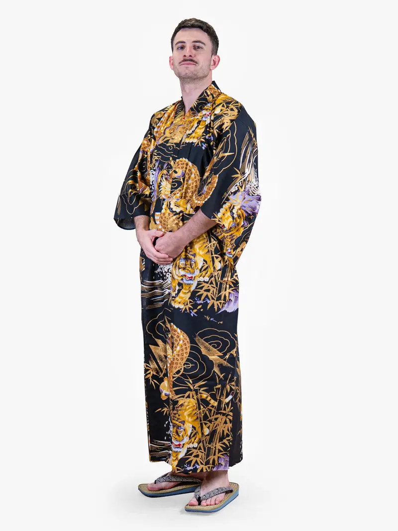 Miesten Yukata-kimono – Ryū Tora
