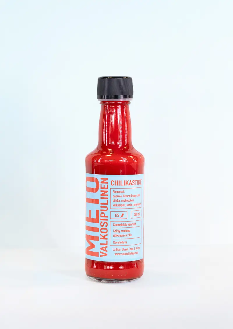 Mieto valkosipulinen chilikastike 200ml
