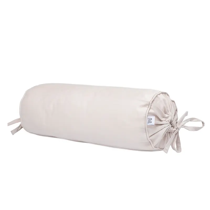 Mille Notti Satina tyynyliina bolsterille puuvillasatiinia 15*35cm, beige