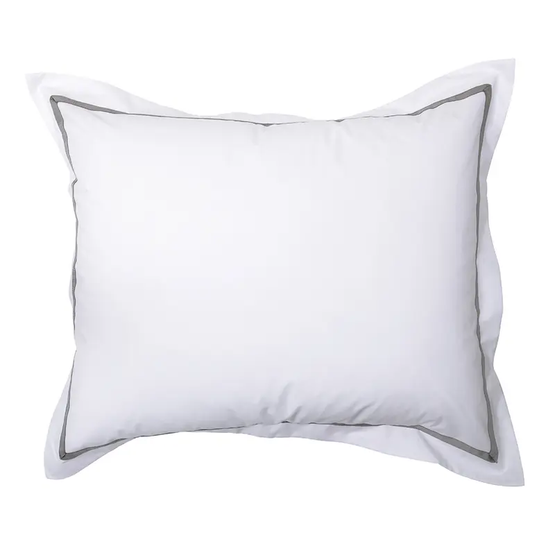 Mille Notti Singolo tyynyliina luomupuuvillaperkaalia 30*40cm, harmaa