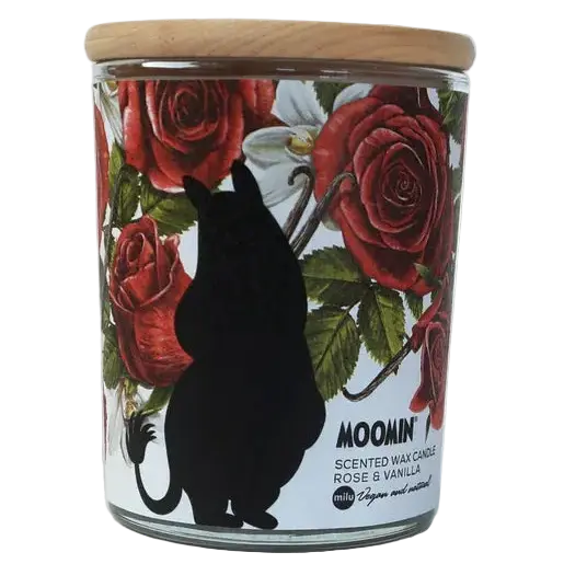 MiLu Muumi Tuoksukynttilä Candle Rose & Vanilla