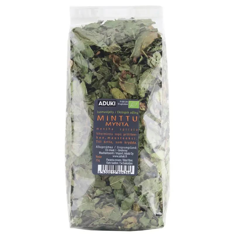 Minttu, kuivattu, 35 g