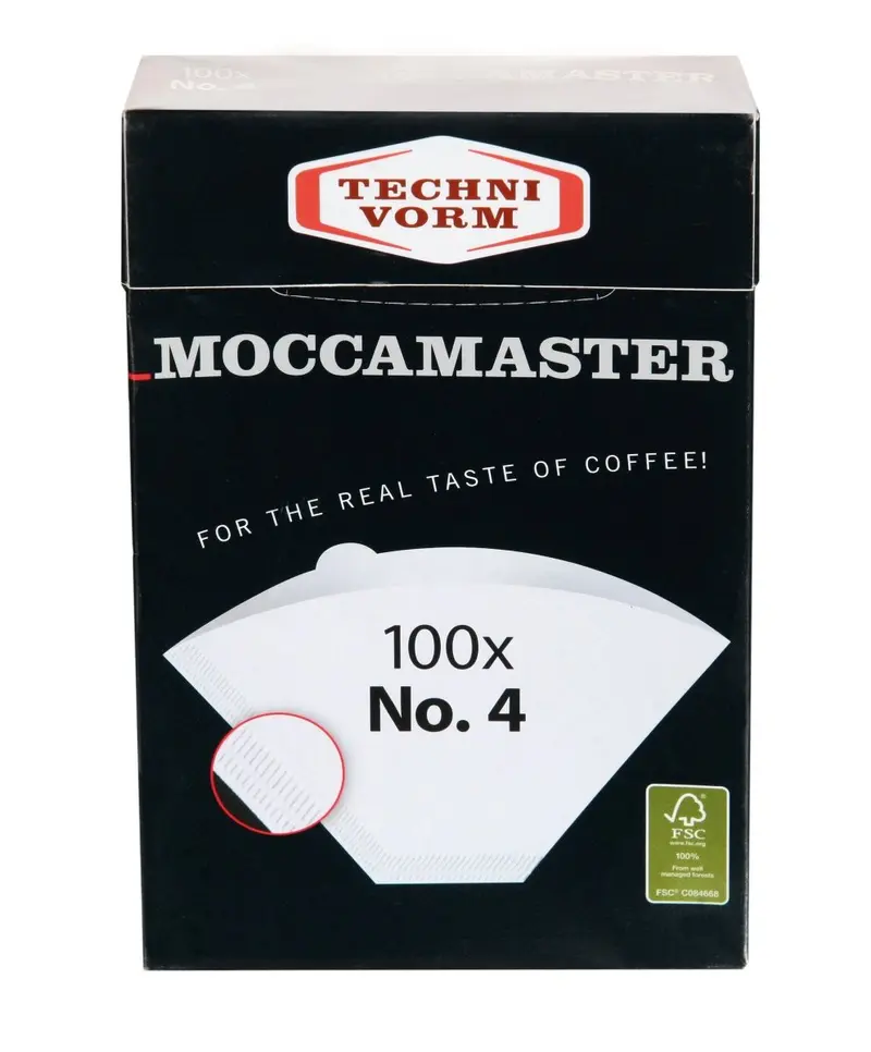 MOCCAMASTER 100 N°4 filters