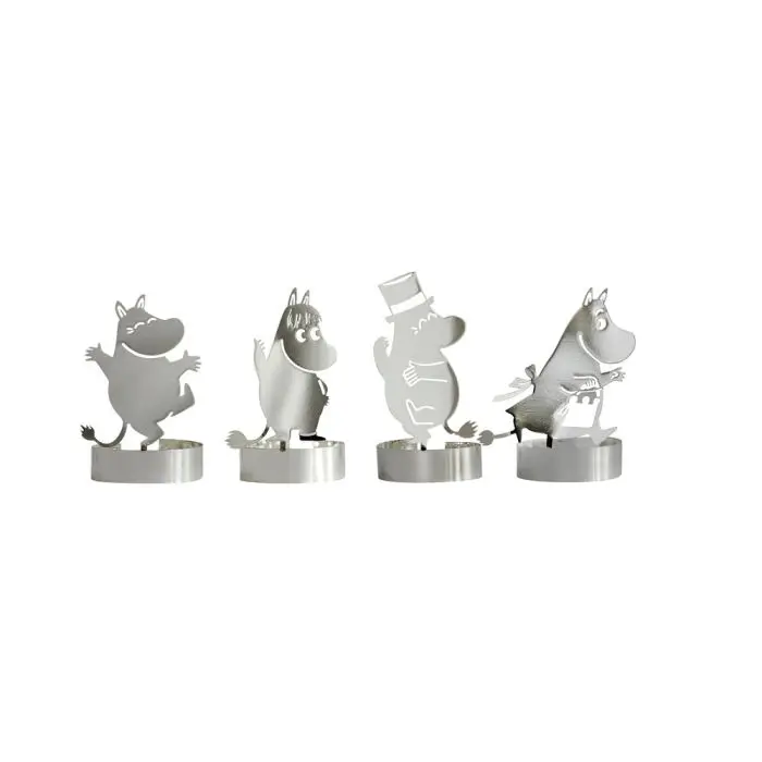 Moomin Characters Kynttiläkoriste 4 kpl