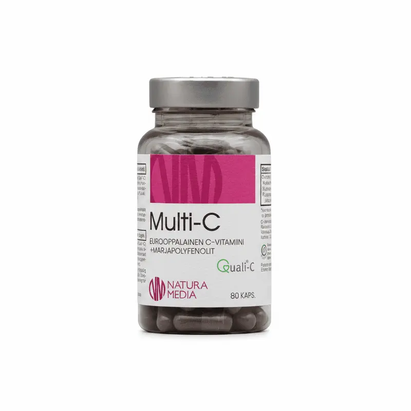 Multi-C 200 mg, 80 kaps, Natura Media