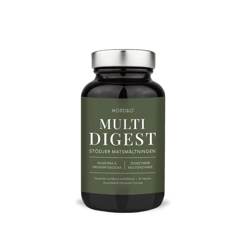 Multi digestive- entsyymi 60 kaps, Nordbo