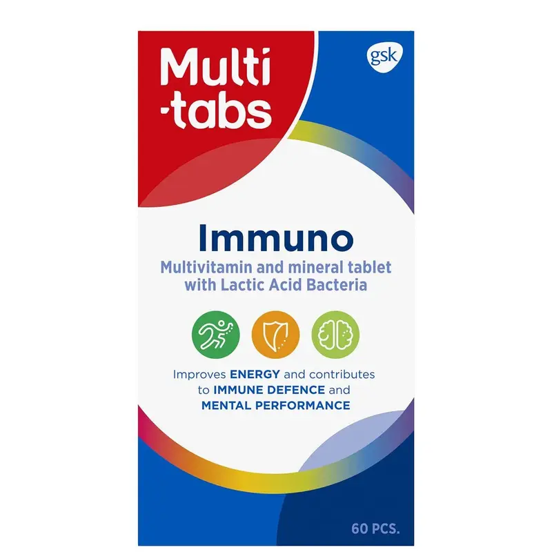 Multi-tabs Immuno + Maitohappobakteeri