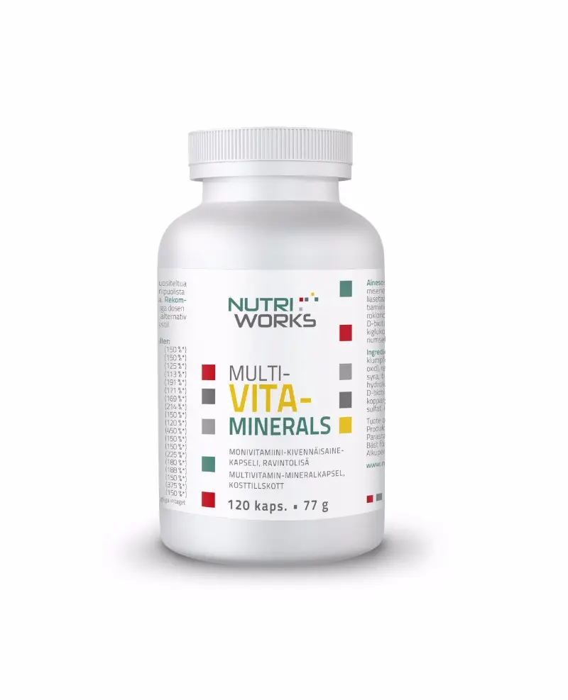 Multivita-minerals 120kps.