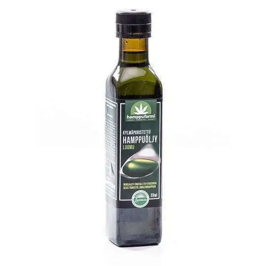 Murtolan Luomu Hampunsiemenöljy