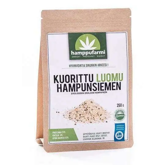 Murtolan Luomu Kuorittu Hampunsiemen