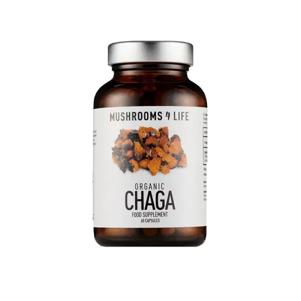 Mushrooms For Life Luomu Chaga (Parasta ennen 19.10.2026)