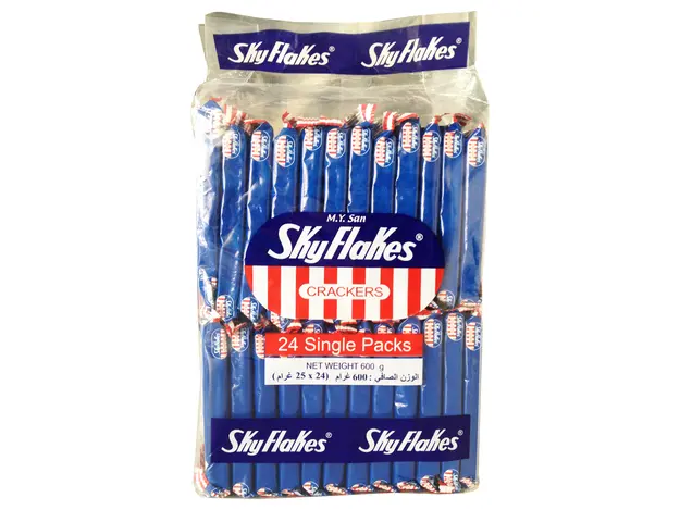 MY SAN, SKY FLAKES CRACKERS 600G