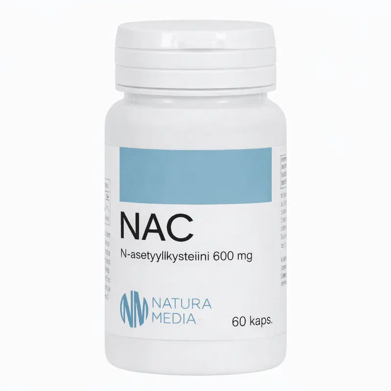 NAC 600 60 kaps, Natura Media