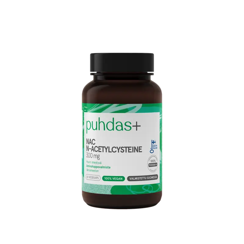 NAC-Asetyylikysteiinivalmiste, 60kaps, 27 g