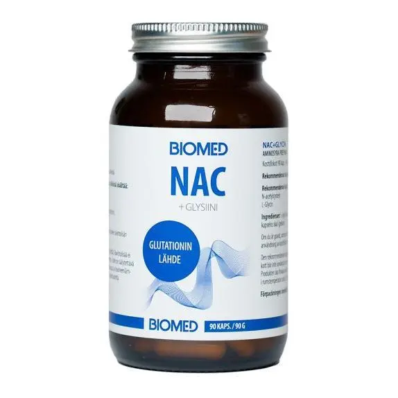NAC + Glysiini 90 kaps, Biomed