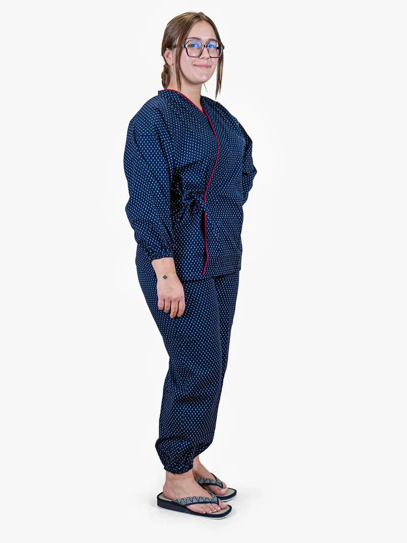 Naisten Japanilainen Samue-pyjama – Arare