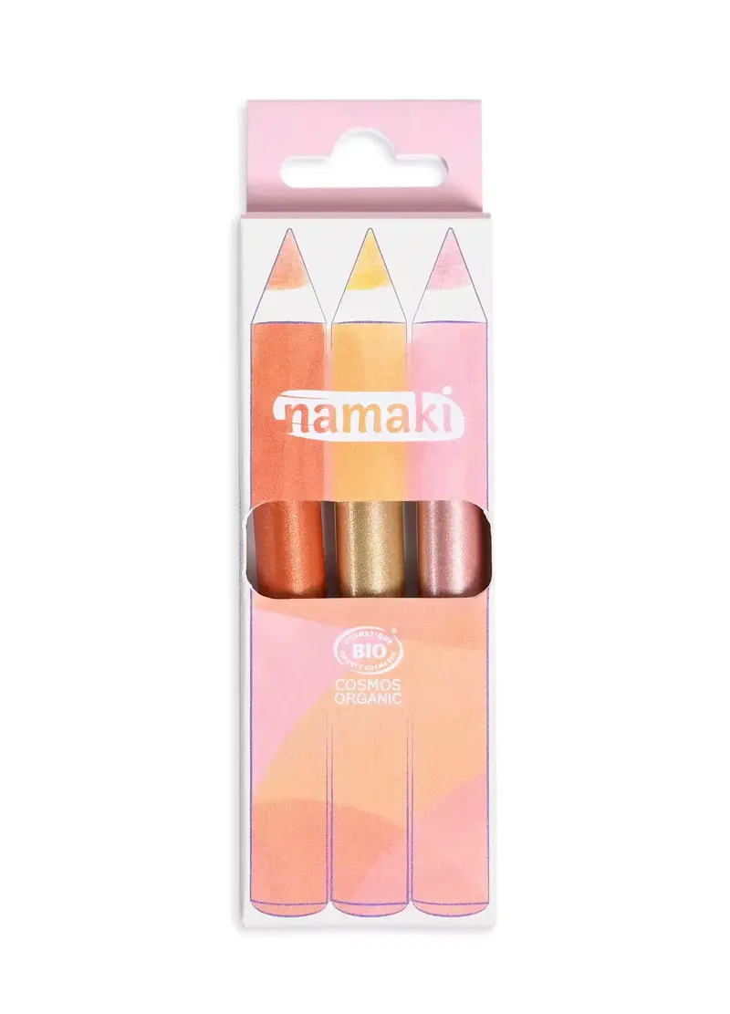 Namaki Glitter 3kpl - Sunshine
