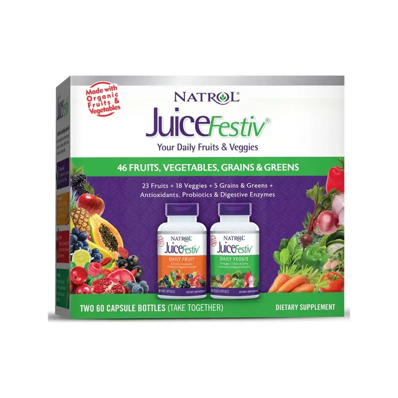 Natrol JuiceFestiv Daily Fruits & Veggies