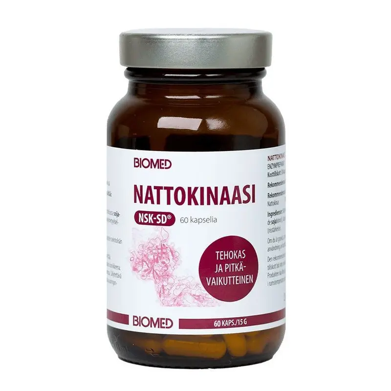 Nattokinaasi 60 kaps, Biomed