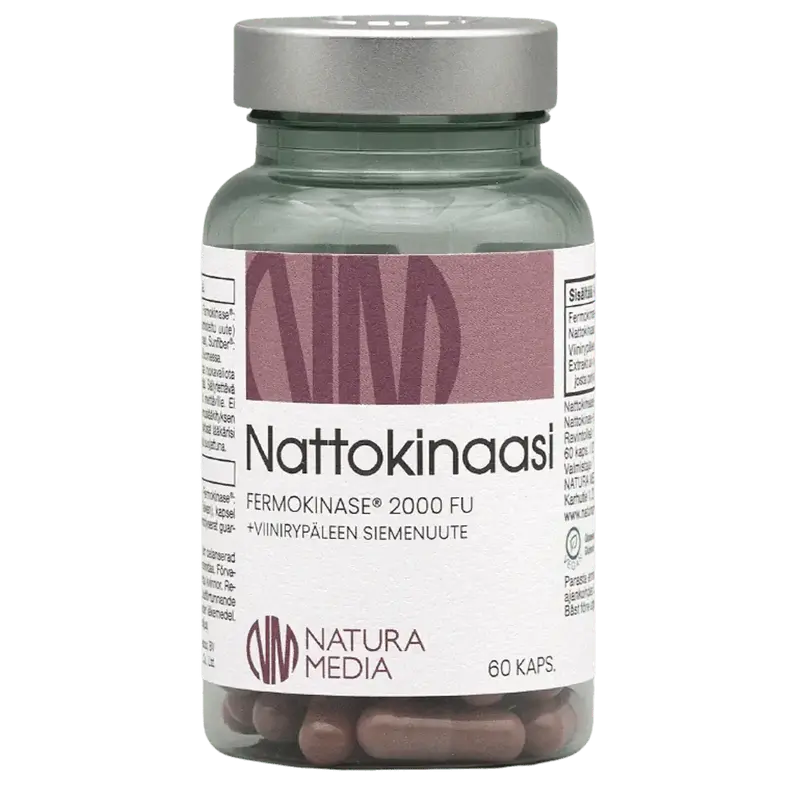 Nattokinaasi 60 kaps, Natura Media