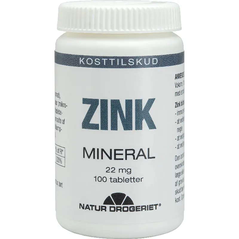 Natur Drogeriet Sinkki 22 mg (100 kpl.)