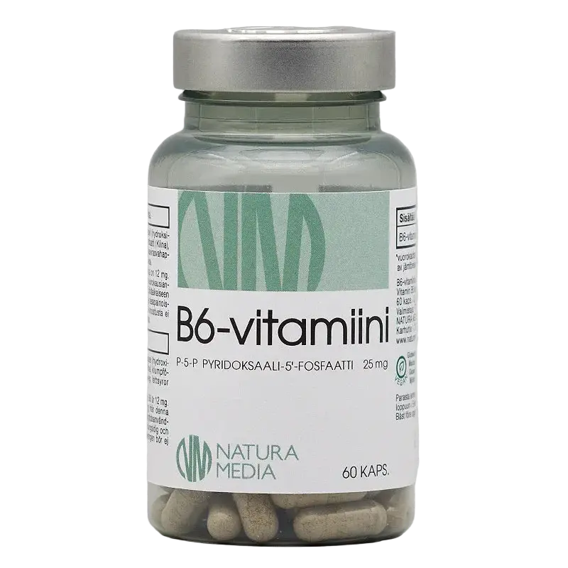 Natura Media B6-vitamiini 25 mg