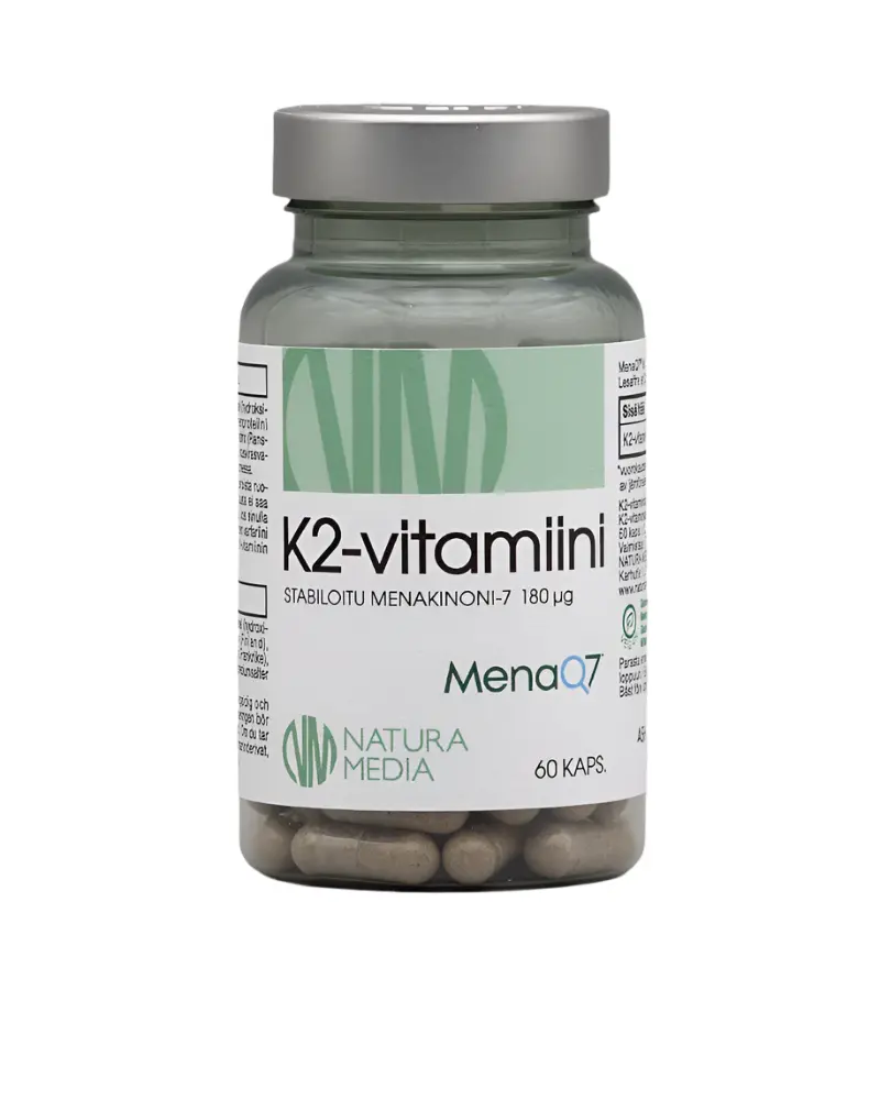 Natura Media K2-vitamiini 60 kaps. - toimituskatko toistaiseksi