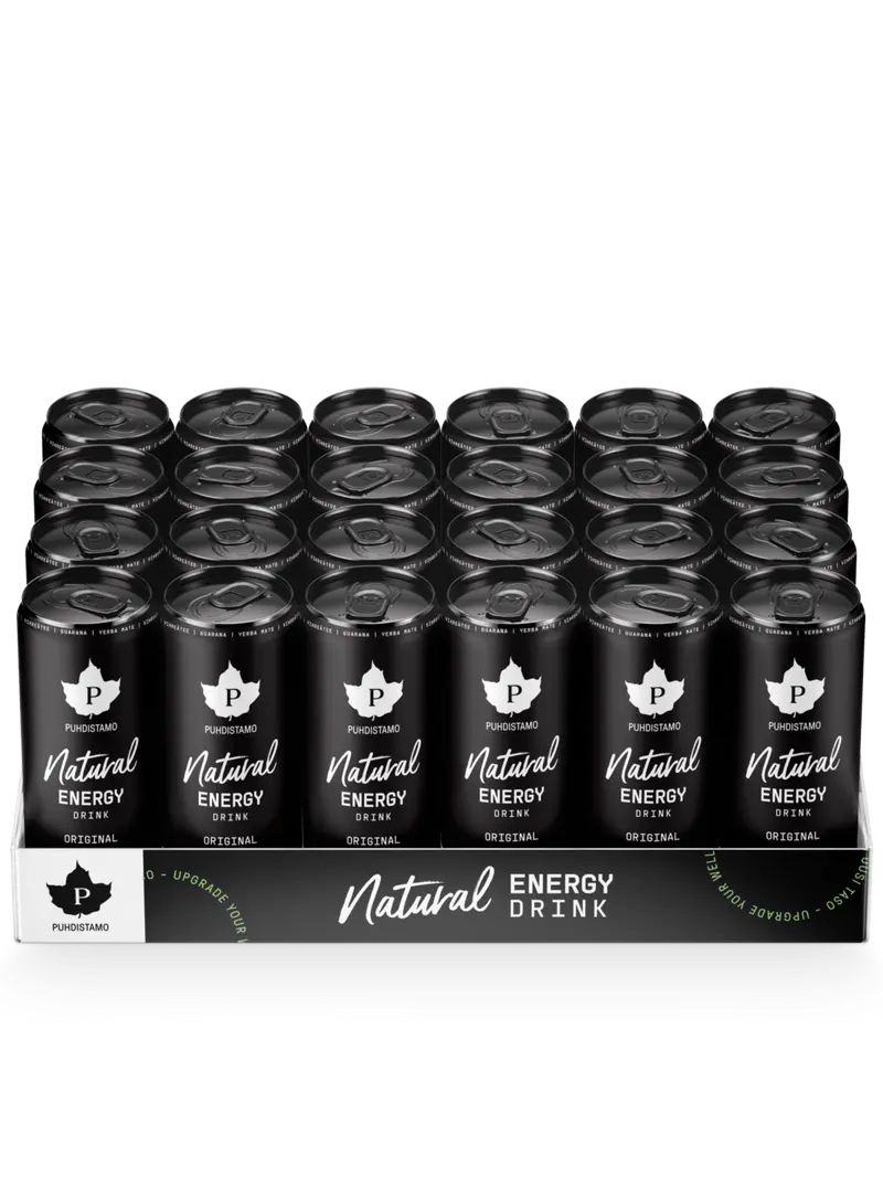 Natural Energy Drink Original - 330 ml 24-pack