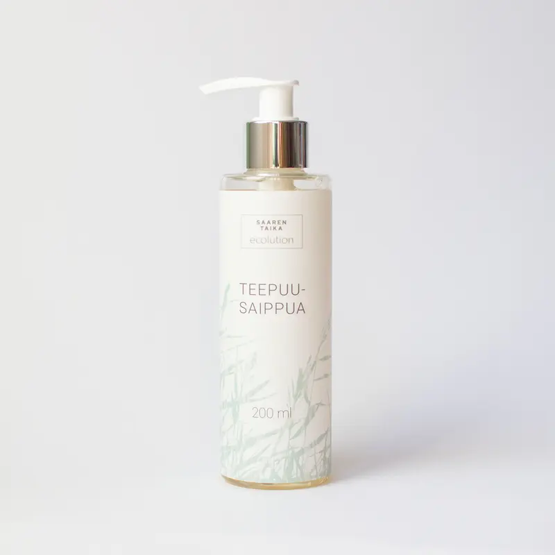 Nestemäinen teepuusaippua, 200 ml