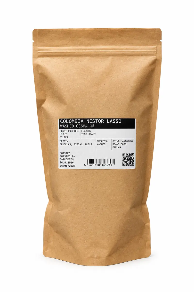 Nestor Lasso Gesha 500g bean - 14.8.26 light roast