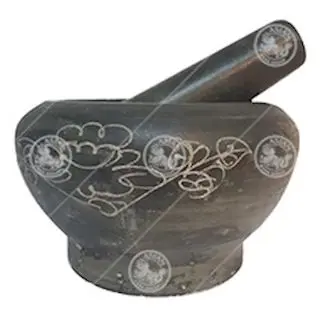 NF, MORTAR & PESTILE 13CM