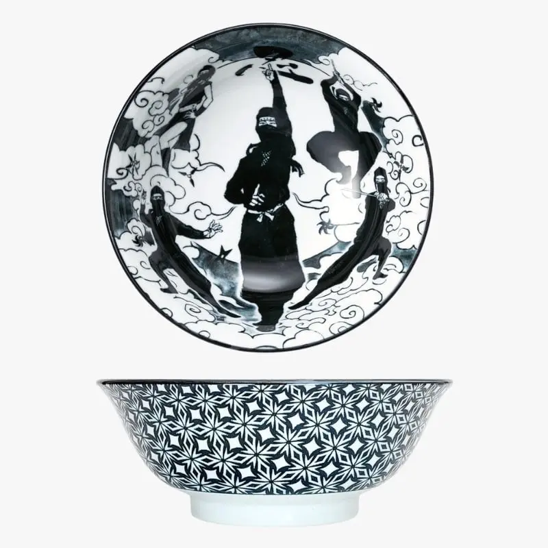 Ninja japanilainen Donburi-kulho
