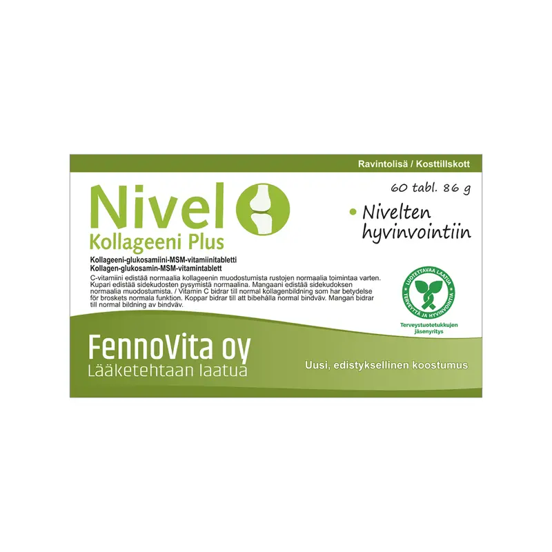 Nivel Kollageeni Plus 60 tabl, FennoVita