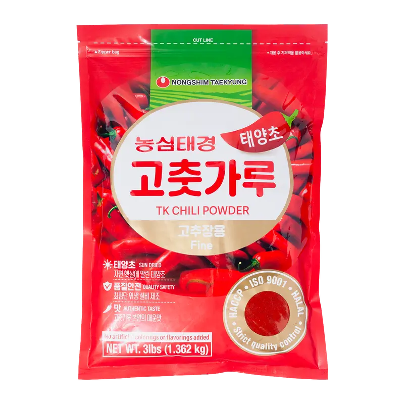 NONGSHIM, RED PEPPER POWDER FINE, GOCHUGARU FINE, 500G
