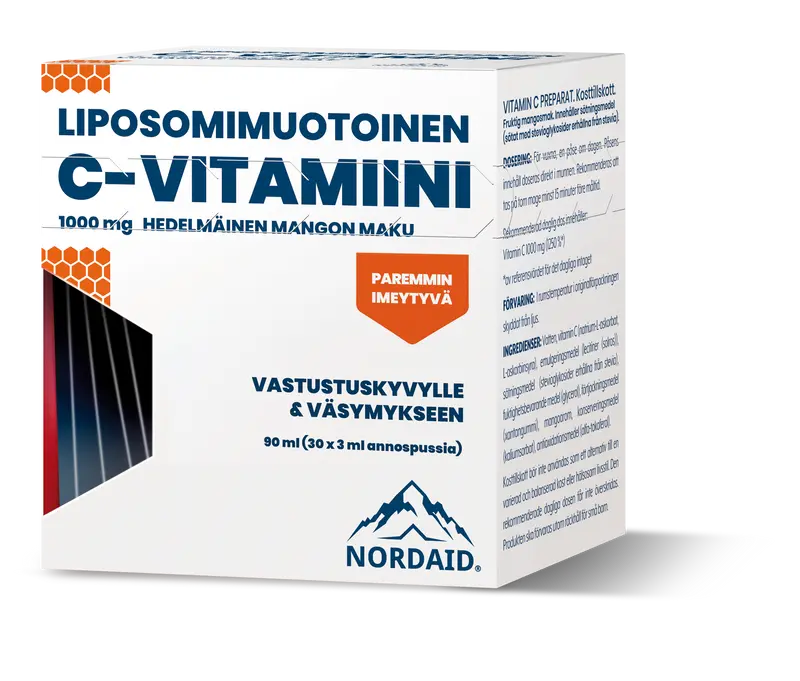 Nordaid Liposomimuotoinen C-vitamiini 1000 mg, 90 ml