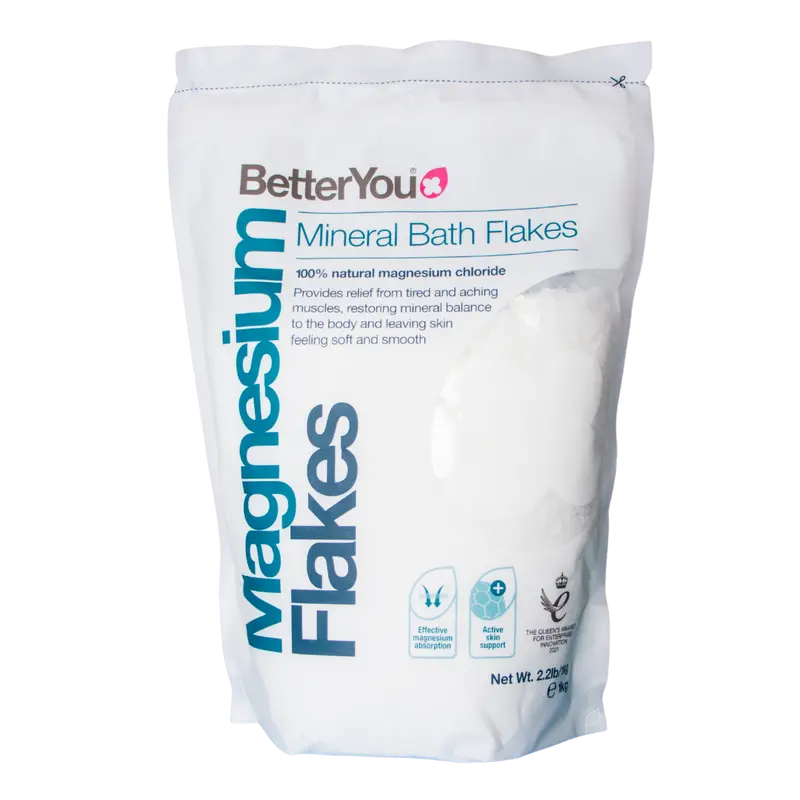 Nordic Health Magnesium Flakes - Magnesium Kylpyhiutaleet 1 kg