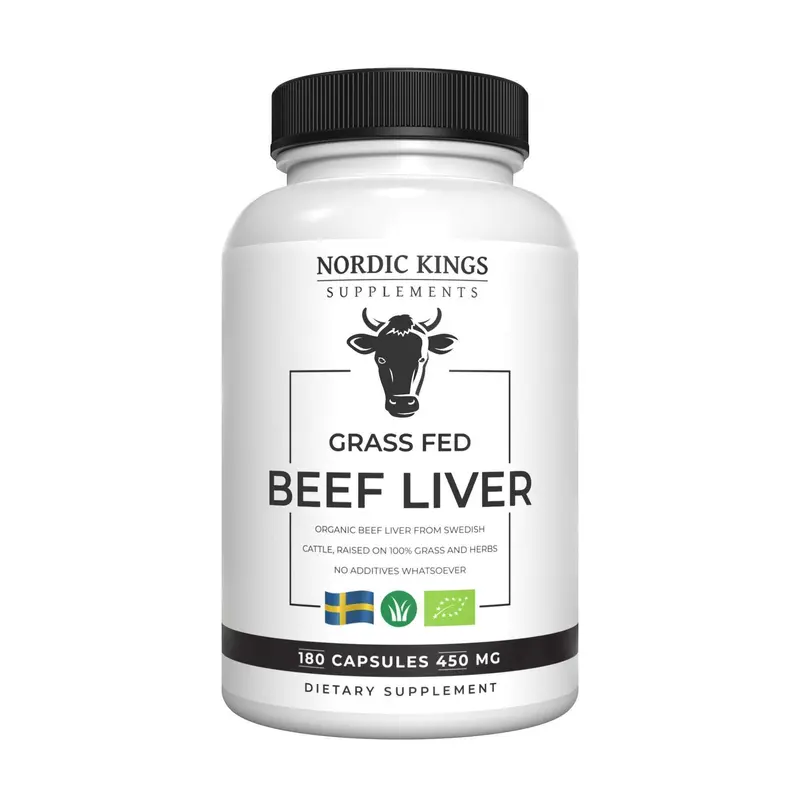Nordic Kings Organic Grass Fed Beef Liver
