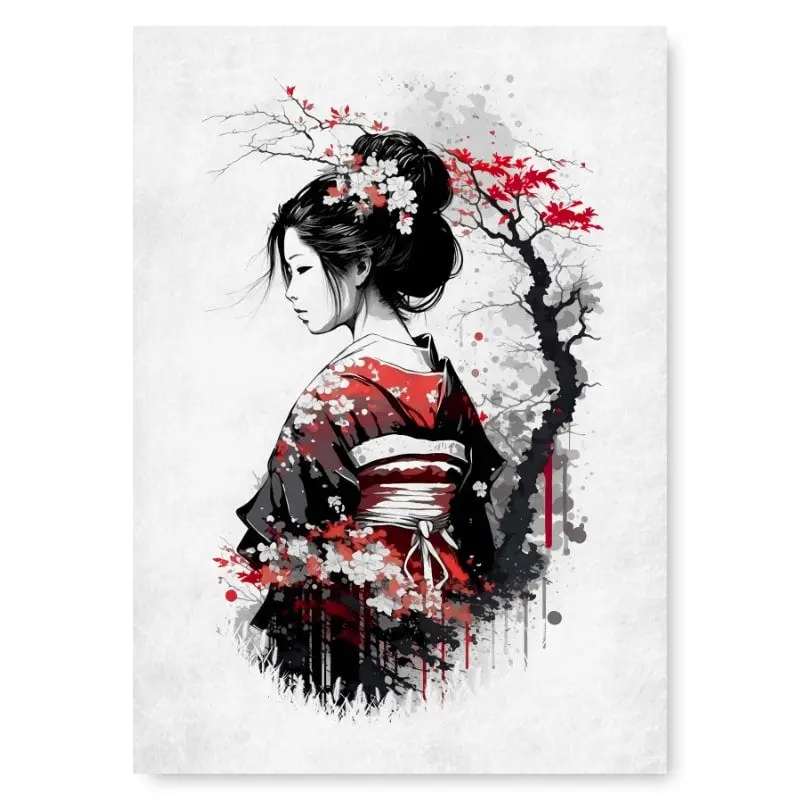 Nostalgia of a Geisha Japanilainen juliste