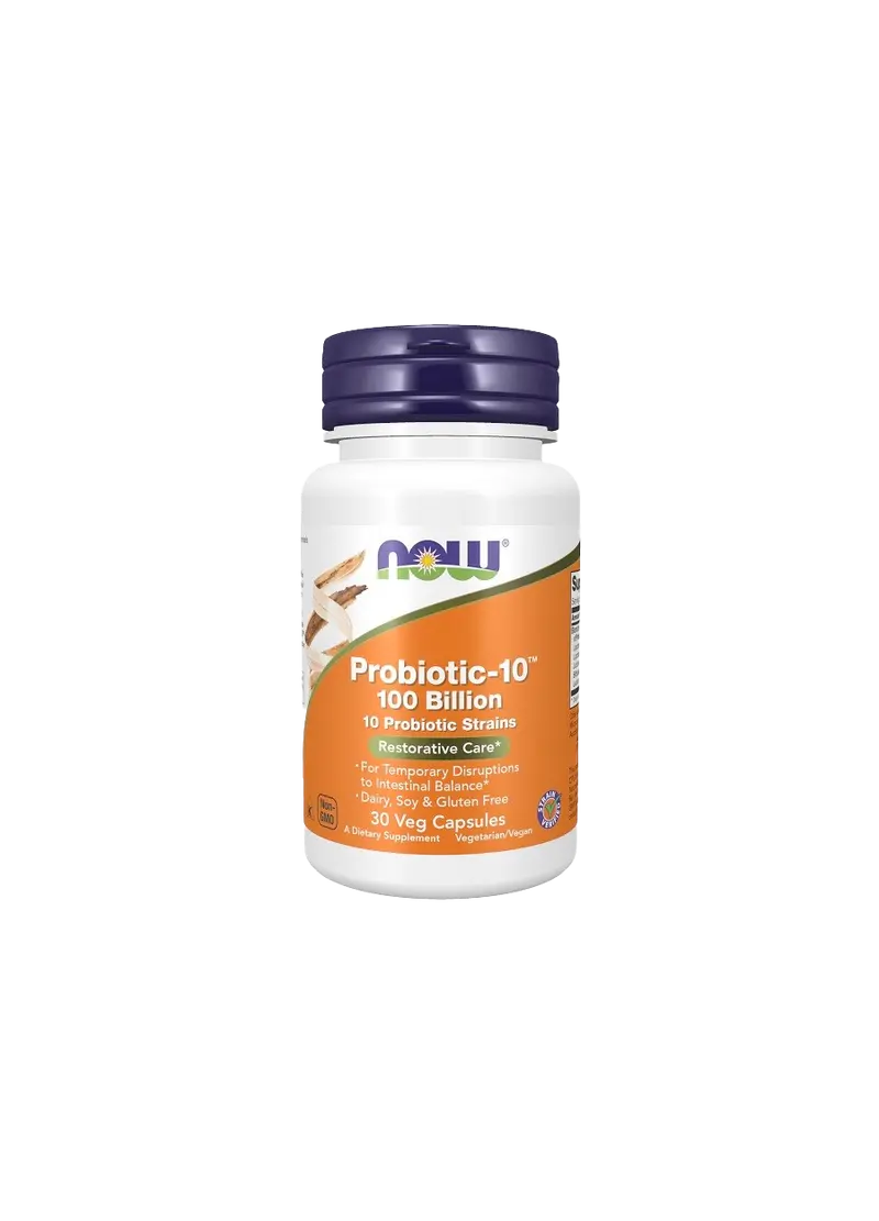 NOW Foods Probiotic-10 100 Billion 30 Kapselit