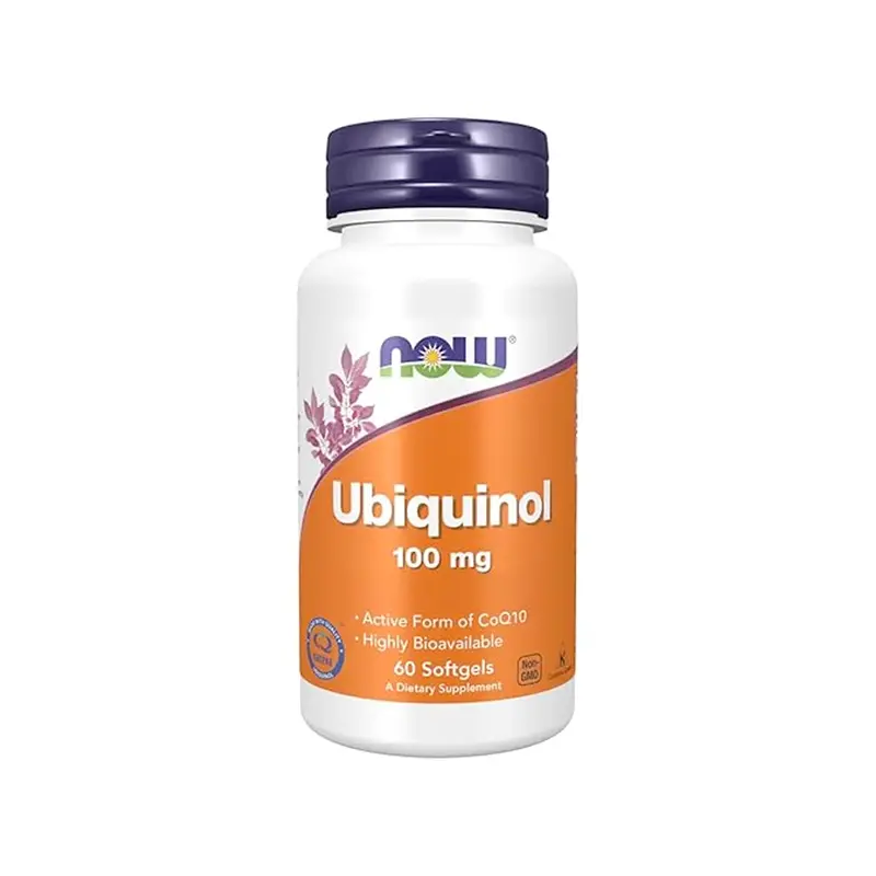 NOW Foods Ubiquinol 60 Kapselit