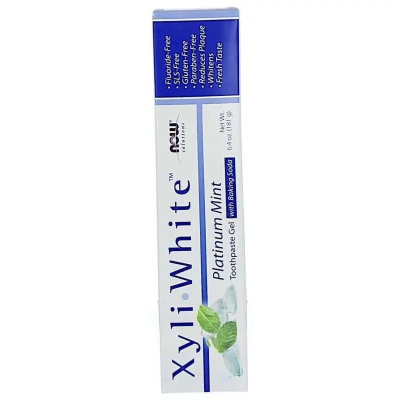 Now Foods XyliWhite Hammastahna Mint with Baking Soda