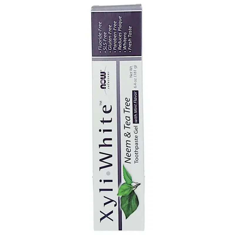 Now Foods XyliWhite Hammastahna Neem & Tea Tree