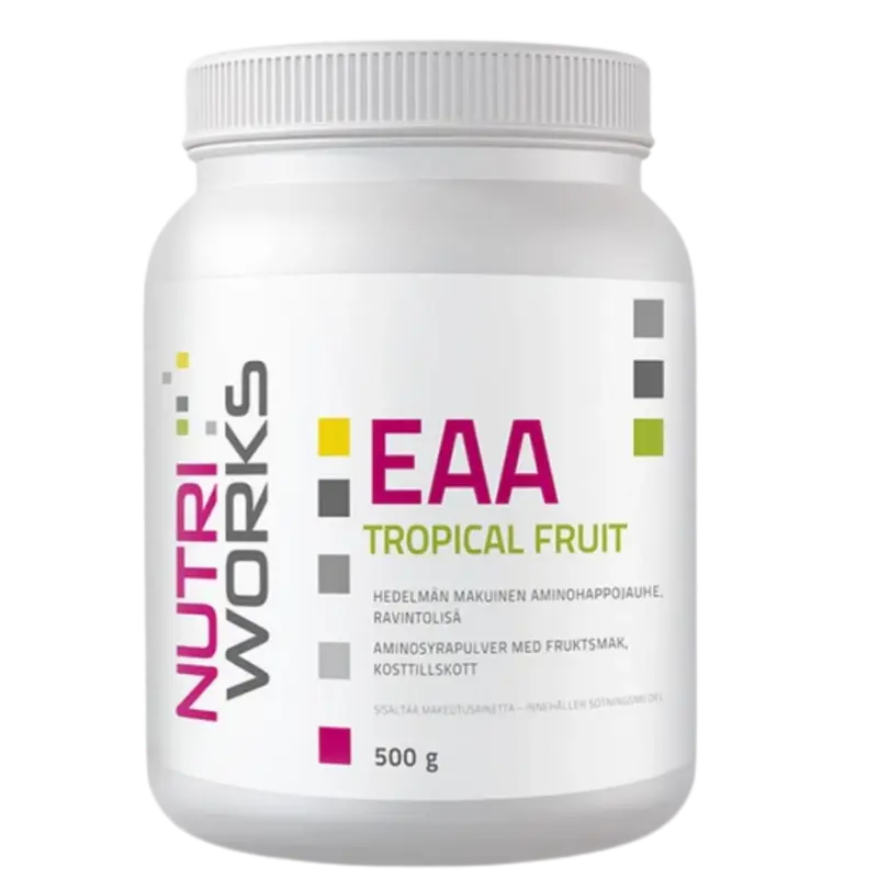 Nutri Works EAA Tropical Fruit - Aminohappojauhe 500 g