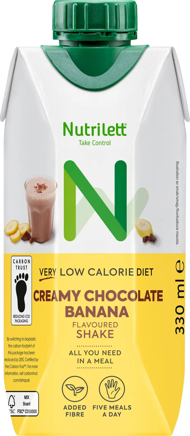 Nutrilett VLCD Creamy Chocolate Banana 12-pack