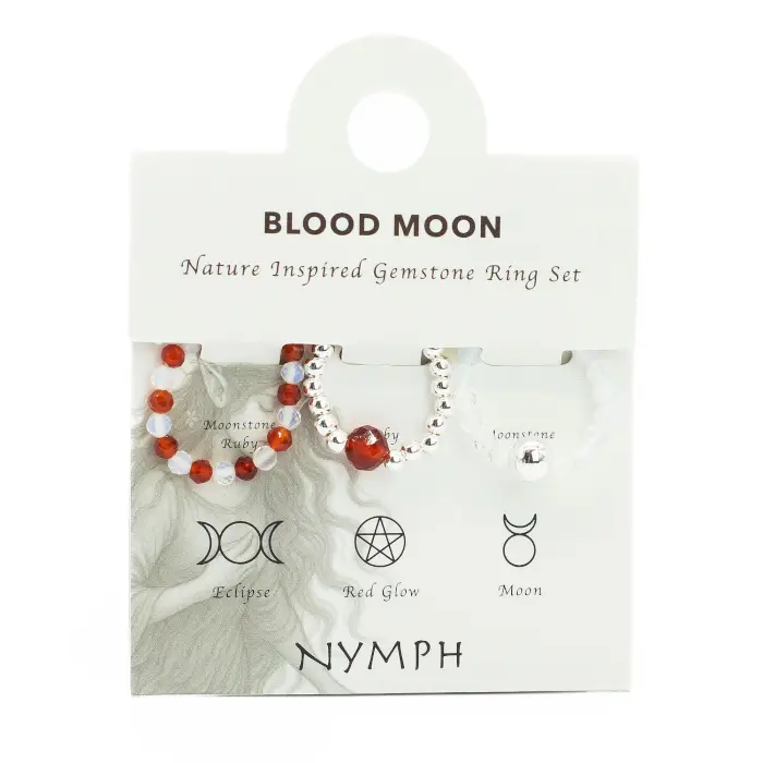 Nymph Spirit Kristallisormus-setti Blood Moon