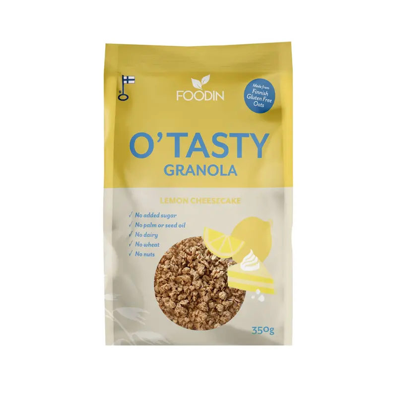 O`Tasty Kauragranola Lemon cheesecake, 350 g